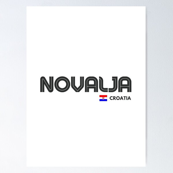 Item preview, Novalja - Croatia designed and sold by Sketch-Shack.