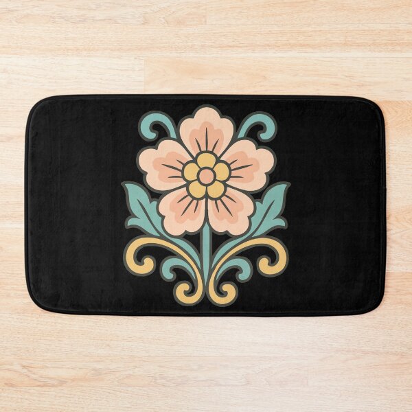 Item preview, Dancheong Korean Traditional Floral Pattern designed and sold by TomFrontierArt.