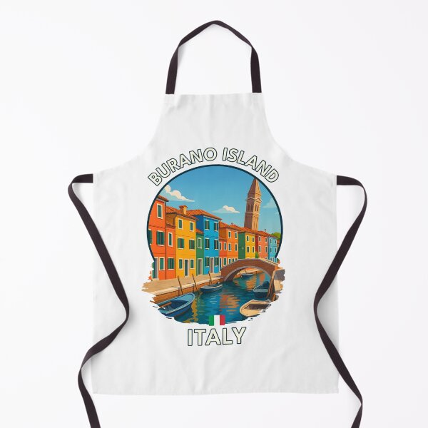 Item preview, Burano Island Venice – Colorful Houses & Scenic Canal View designed and sold by inkNext.