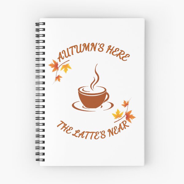 Item preview, Autumn Here, Latte’s Near designed and sold by BeBetterPeople.