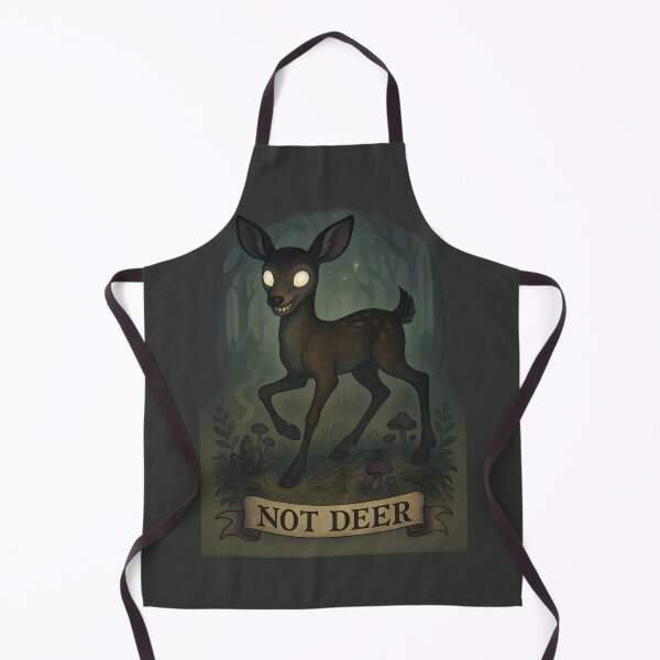 Item preview, Creepy-Cute Not Deer in Misty Forest designed and sold by Ironicdoll.