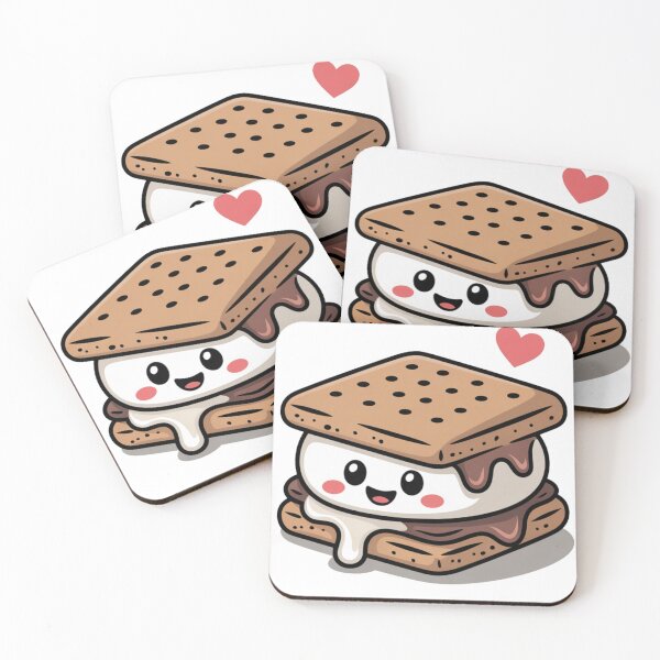 Item preview, S’more to Love – Minimalist Campfire Treat Pun designed and sold by Silly Shapes Co..