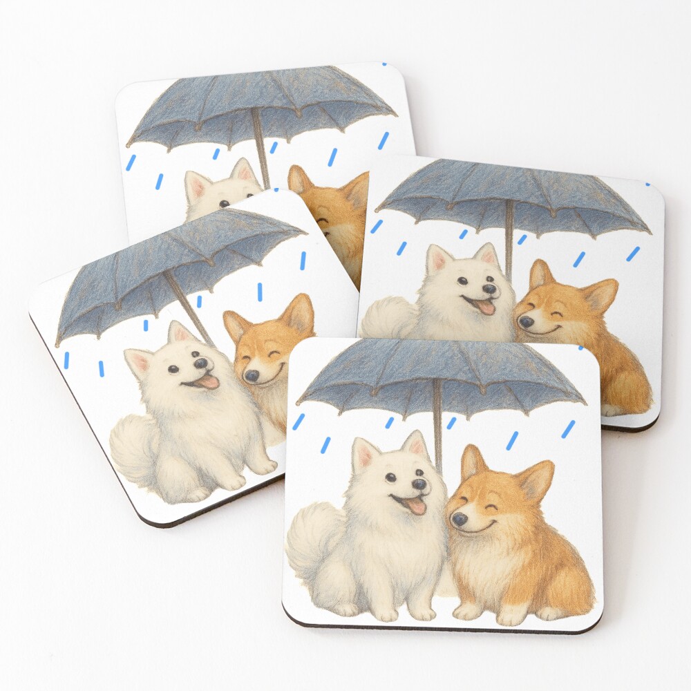 Item preview, Coasters (Set of 4) designed and sold by PUN-RUS-SORN.