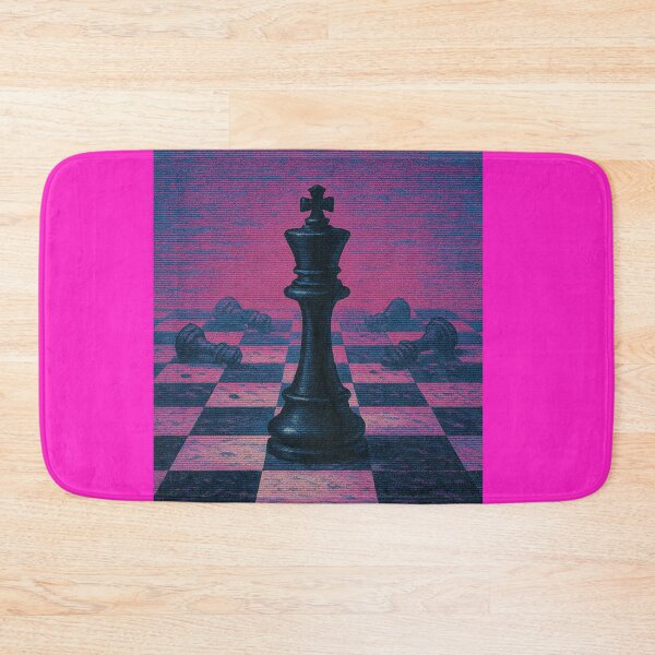Item preview, Life plays on; the king stands tall. | A Game Of Chess Art Work designed and sold by Together-in-calm.