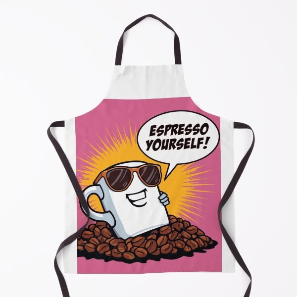 Item preview, Espresso Yourself! – Funny Coffee Pop-Art Design designed and sold by RAKO13.