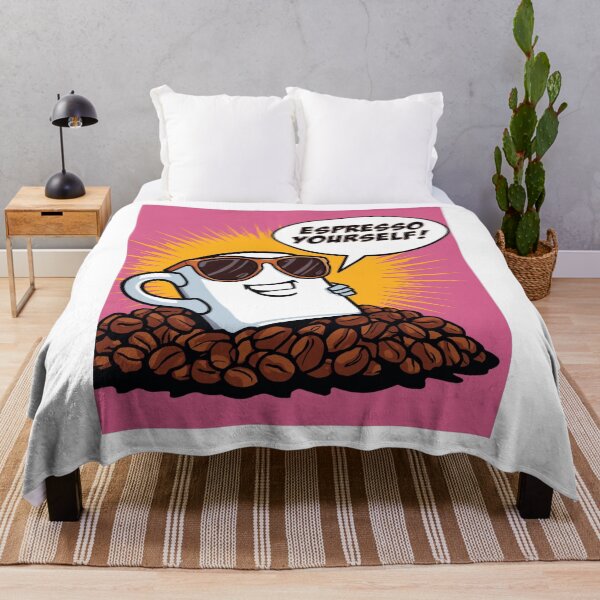 Item preview, Espresso Yourself! – Funny Coffee Pop-Art Design designed and sold by RAKO13.
