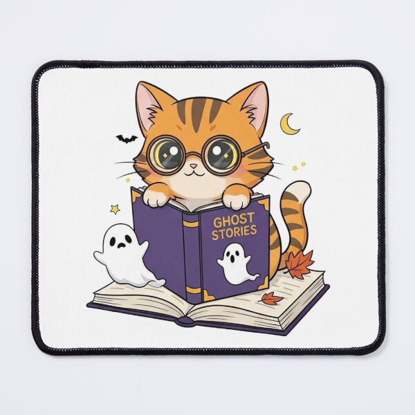 Item preview, Halloween Bookish | Spookily Cozy and Cleverly Literary Seasonal Graphic designed and sold by Tw1nsAIArt.