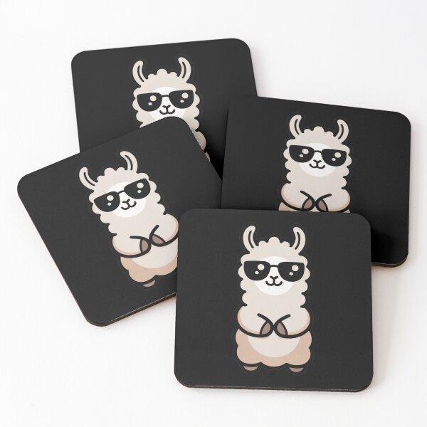 Item preview, No Probllama – Cute Minimalist Llama Pun Design designed and sold by Silly Shapes Co..