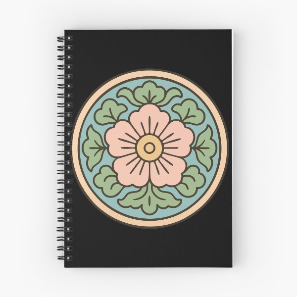 Item preview, Dancheong Korean Flower Pattern designed and sold by TomFrontierArt.