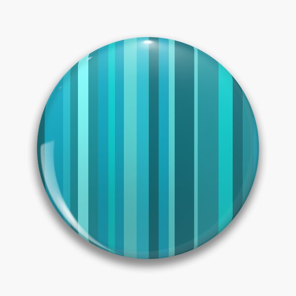 Item preview, Teal Blue Ocean Color Coastal Stripes designed and sold by fontspree.