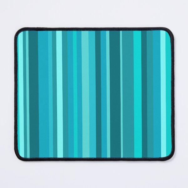 Item preview, Teal Blue Ocean Color Coastal Stripes designed and sold by fontspree.
