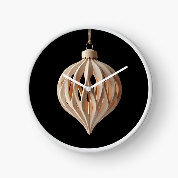 Item preview, Modern Geometric Cutout Christmas Gift Box designed and sold by ShadowAndSlate.