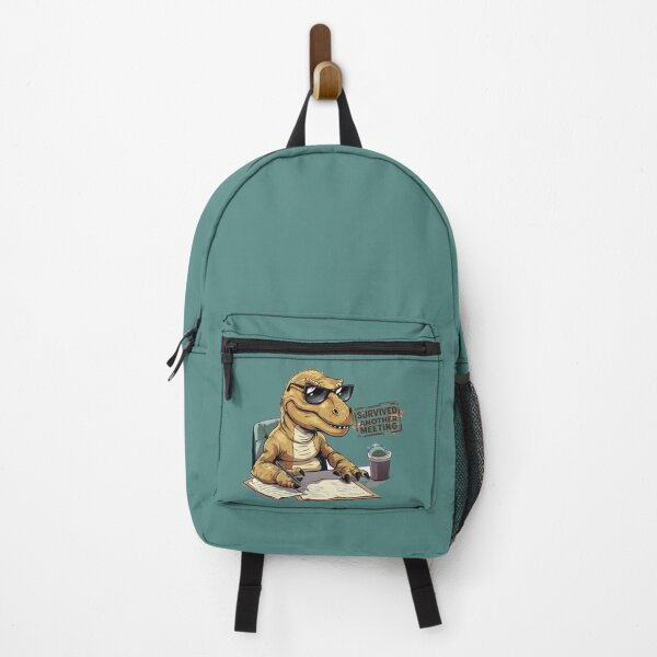 Item preview, Dinosaur Quote: “Survived Another Meeting” designed and sold by VectiveLab.