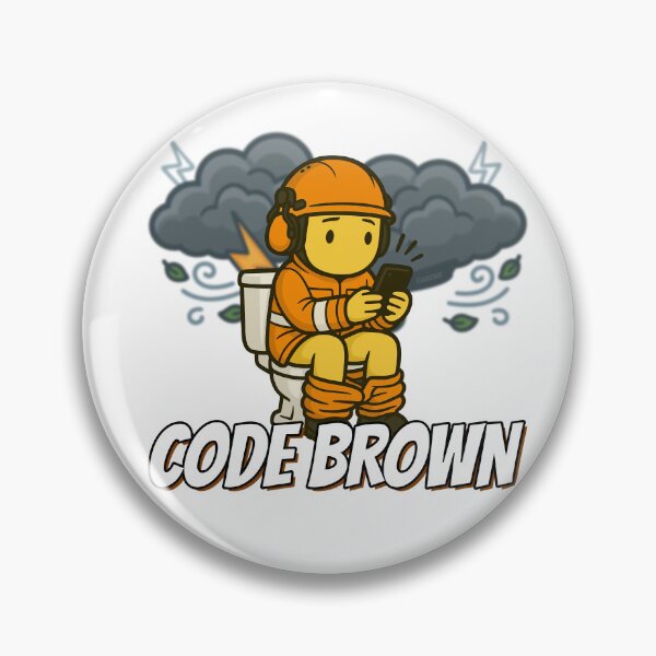 Item preview, Code Brown : Team Orange designed and sold by Flashover.