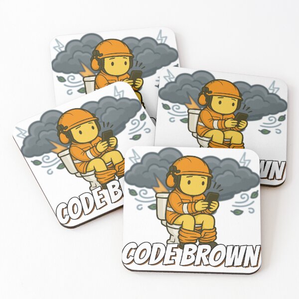 Item preview, Code Brown : Team Orange designed and sold by Flashover.