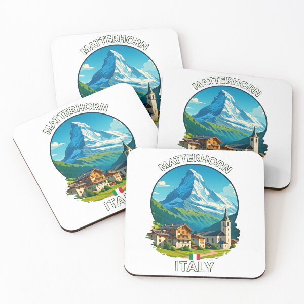 Item preview, Matterhorn & Cervinia – Aosta Valley Alps Summer Landscape designed and sold by inkNext.