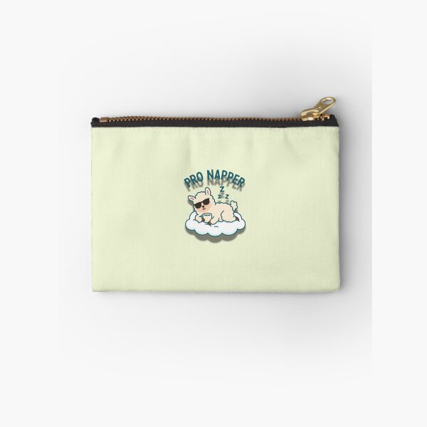 Item preview, Pro Napper – Cute Cartoon Llama Sleeping on a Cloud Illustration designed and sold by konthai.familyart.