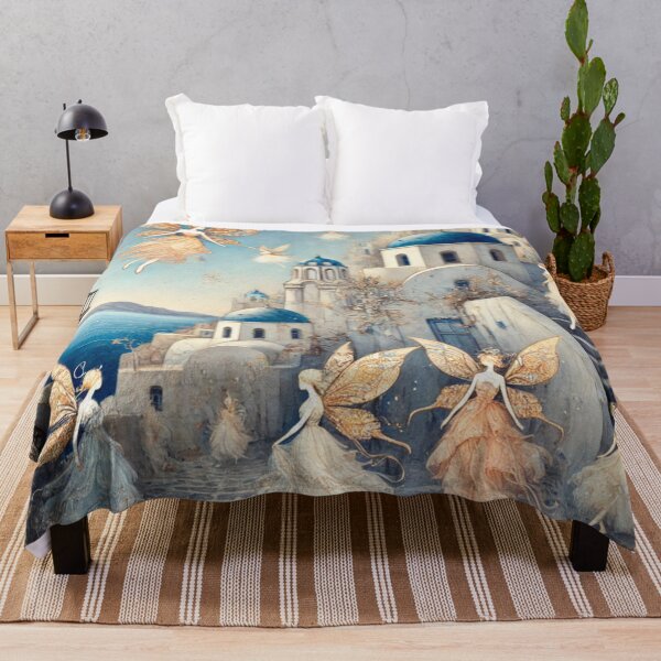 Item preview, Twilight Fairies of Santorini designed and sold by Oonward2021.