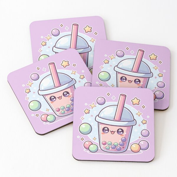 Item preview, Kawaii Bubble Tea – Cute Anime Manga Boba Drink Aesthetic designed and sold by Sugar Wisdom .