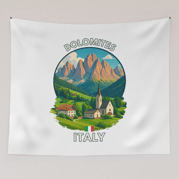 Item preview, Dolomites Trentino-Alto Adige – Alpine Summer Landscape designed and sold by inkNext.