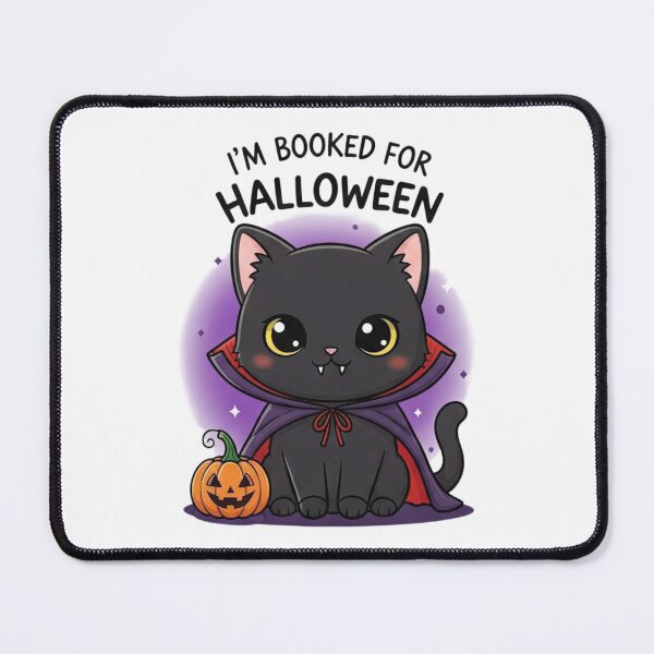 Item preview, Halloween Bookish | Spookily Cozy and Cleverly Literary Seasonal Graphic designed and sold by Tw1nsAIArt.