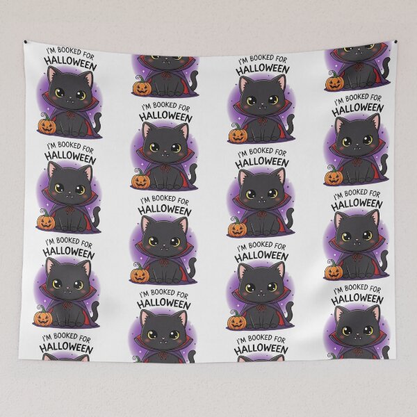Item preview, Halloween Bookish | Spookily Cozy and Cleverly Literary Seasonal Graphic designed and sold by Tw1nsAIArt.