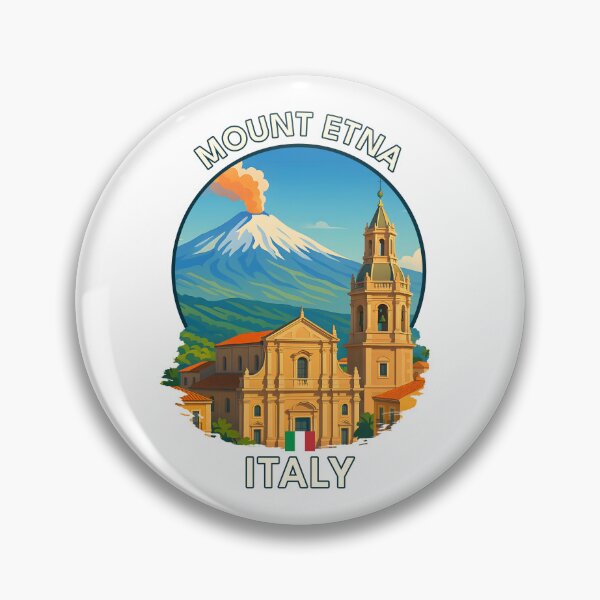 Item preview, Mount Etna Volcano – Sicily Summer Landscape designed and sold by inkNext.