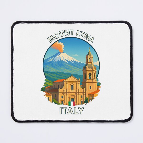 Item preview, Mount Etna Volcano – Sicily Summer Landscape designed and sold by inkNext.