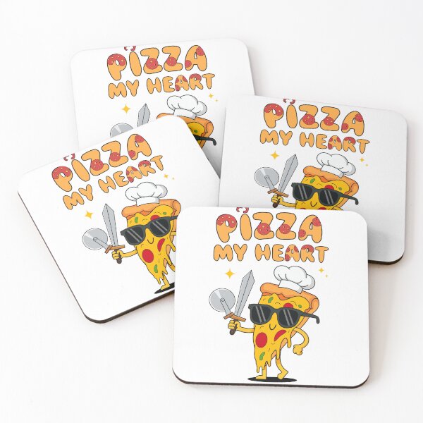 Item preview, A slice of pizza with salami and a knife designed and sold by Katy-Pretty-Art.