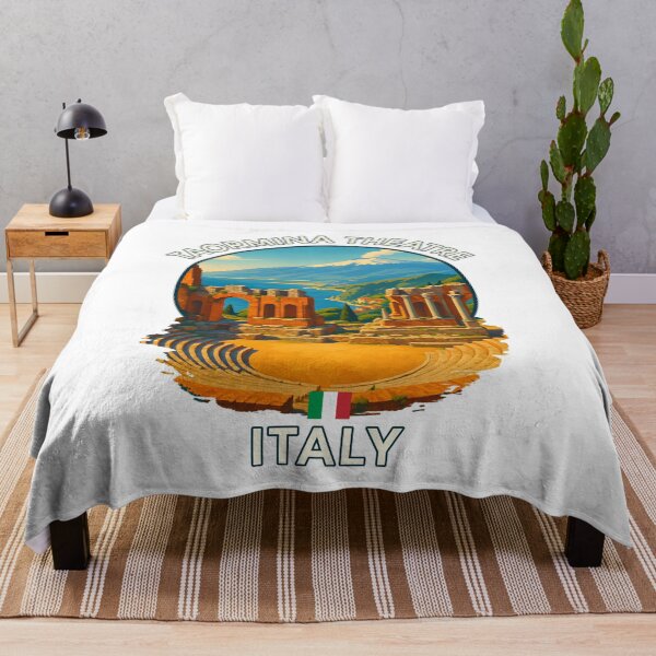 Item preview, Taormina Ancient Theatre – Sicily Coastal Landmark designed and sold by inkNext.