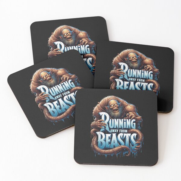 Item preview, Running away from beasts designed and sold by Vintage Designs +.