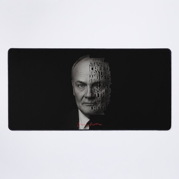 Item preview, Creed Bratton Quote – The Office Black and White Portrait designed and sold by Enea Kelo.