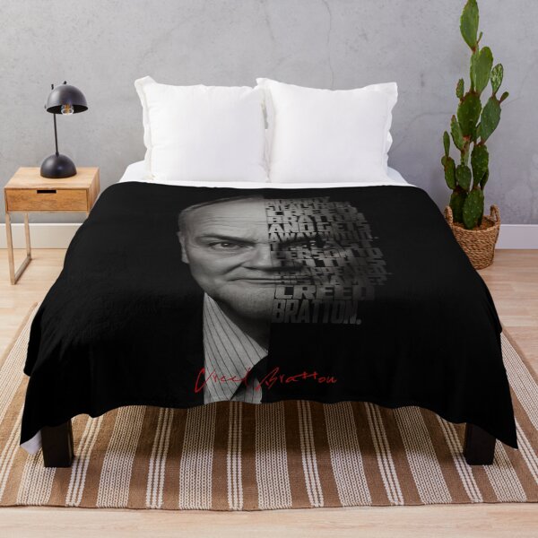 Item preview, Creed Bratton Quote – The Office Black and White Portrait designed and sold by Enea Kelo.