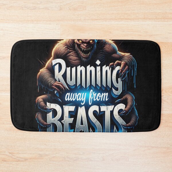 Item preview, Running away from beasts designed and sold by Vintage Designs +.