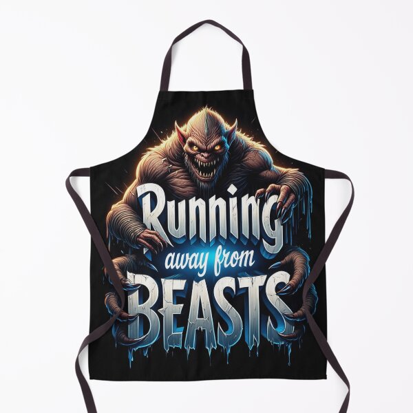 Item preview, Running away from beasts designed and sold by Vintage Designs +.