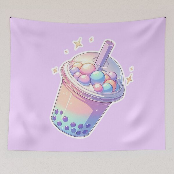 Item preview, Kawaii Bubble Tea – Cute Anime Manga Boba Drink Aesthetic designed and sold by Sugar Wisdom .