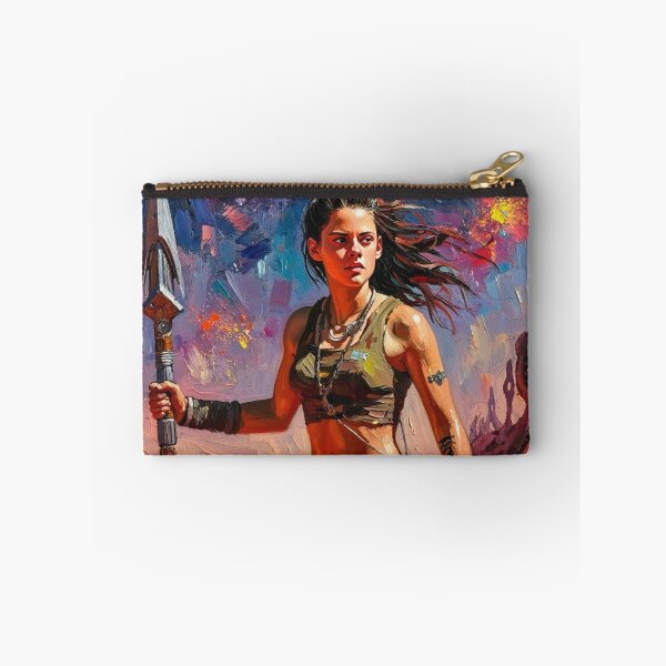 Item preview, Fantasy Barbarian Princess of Mars, a goddess with a spear designed and sold by Vintage Designs +.