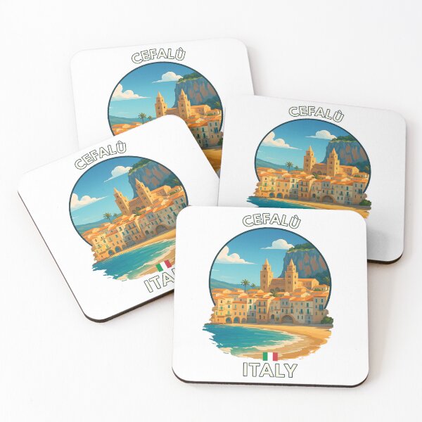 Item preview, Cefalù Sicily Coastal Village – Mediterranean Summer Travel designed and sold by inkNext.