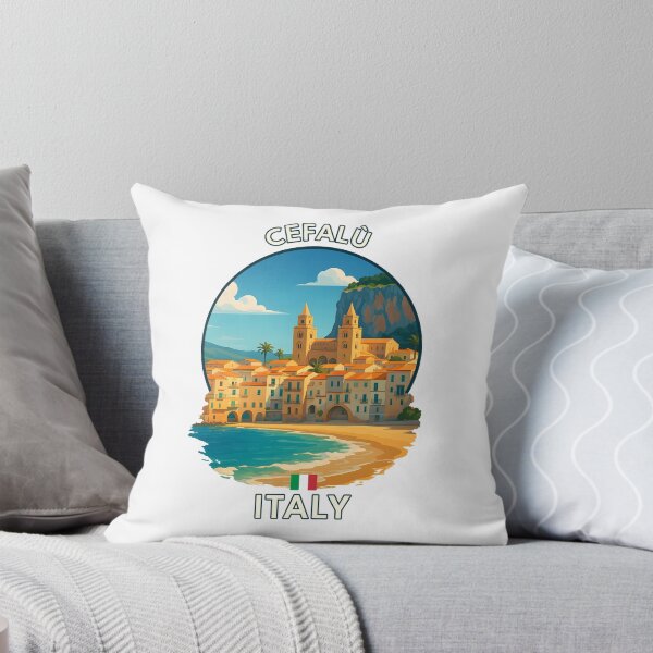 Item preview, Cefalù Sicily Coastal Village – Mediterranean Summer Travel designed and sold by inkNext.