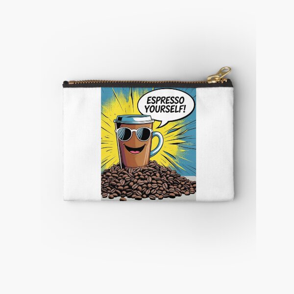 Item preview, Espresso Yourself! – Funny Coffee Pop-Art Design designed and sold by RAKO13.
