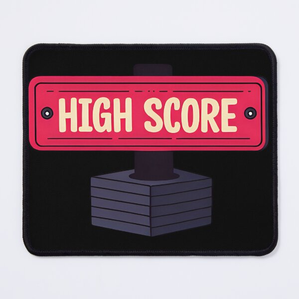 Item preview, High Score Legend – Retro Arcade Champion Design designed and sold by Silly Shapes Co..