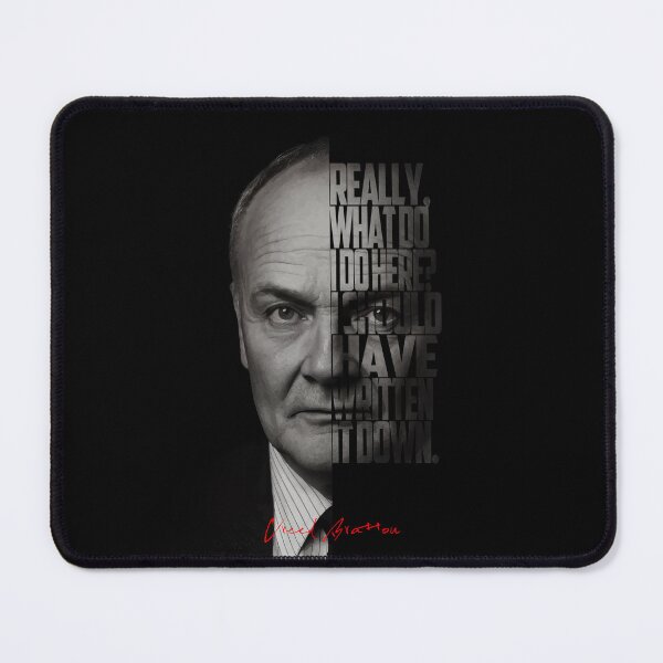 Item preview, Creed Bratton Quote – The Office Black and White Portrait designed and sold by Enea Kelo.
