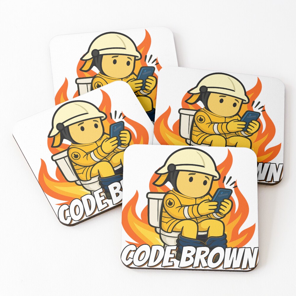 Item preview, Coasters (Set of 4) designed and sold by Flashover.