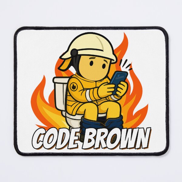 Item preview, Code Brown : Team Fire designed and sold by Flashover.