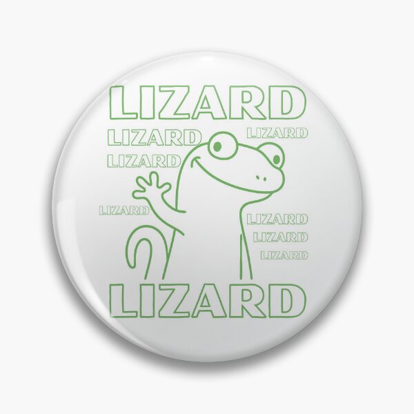Item preview, Funny Lizard Lizard Lizard Meme Animal Sarcasm Line Art designed and sold by Guess4best.