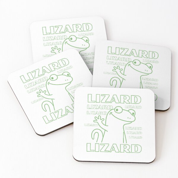 Item preview, Funny Lizard Lizard Lizard Meme Animal Sarcasm Line Art designed and sold by Guess4best.