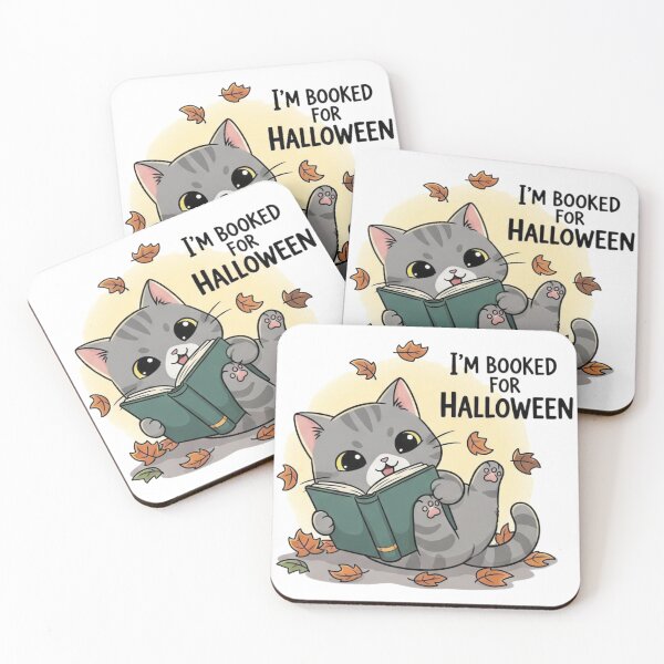 Item preview, Halloween Bookish | Spookily Cozy and Cleverly Literary Seasonal Graphic designed and sold by Tw1nsAIArt.