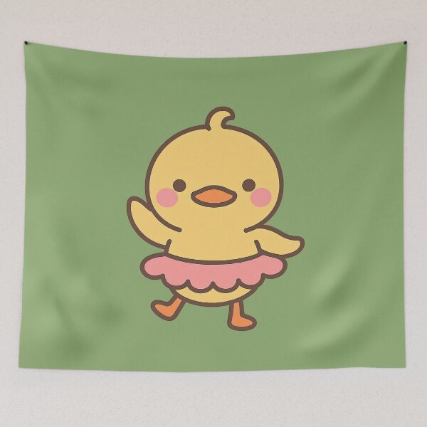 Item preview, Cute Dancing Duck in Pink Tutu designed and sold by AwesomeBeyondLimits.