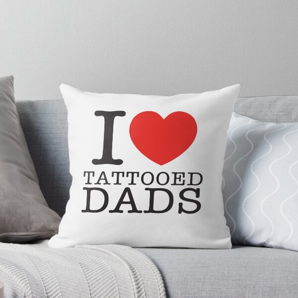 Item preview, I LOVE TATTOOED DADS designed and sold by shitpostee.