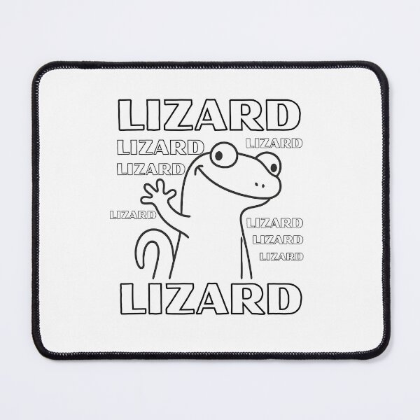 Item preview, Funny Lizard Lizard Lizard Meme Animal Sarcasm Line Art designed and sold by Guess4best.
